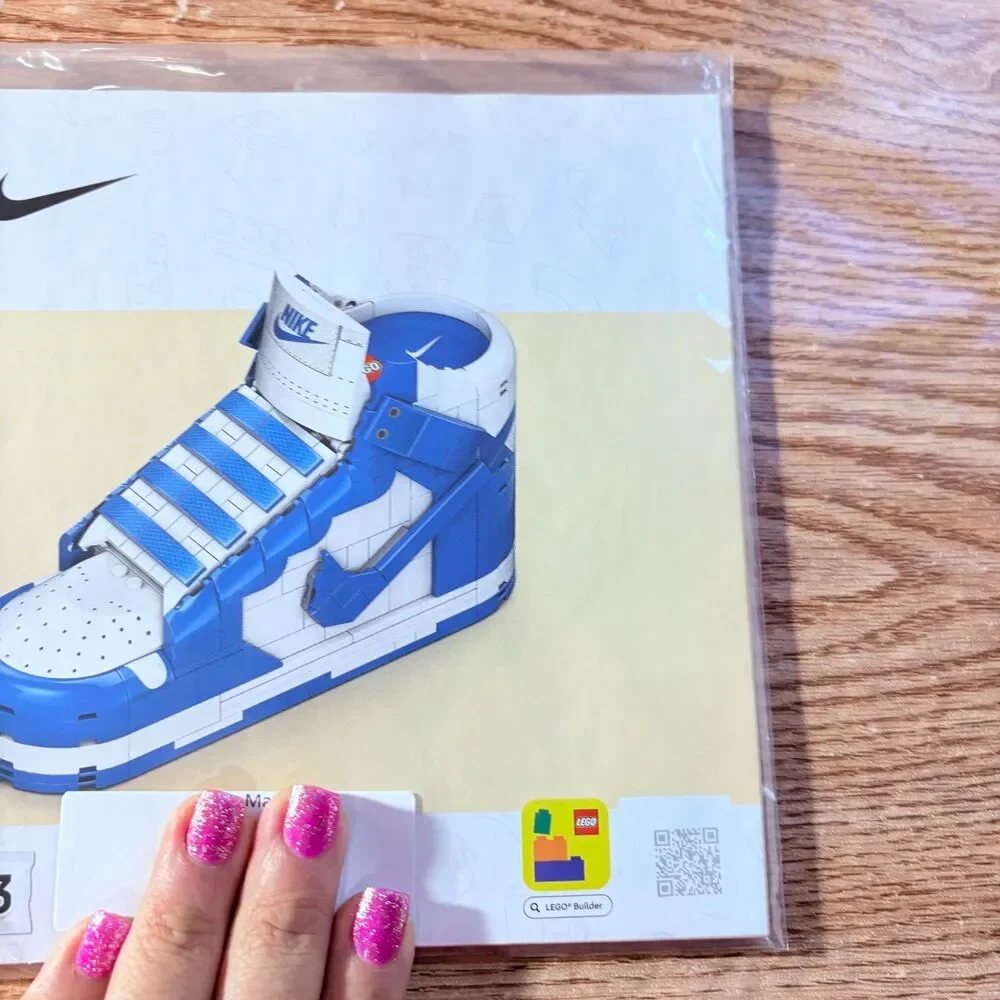 Set of 3 Lego Nike Dunk LEGO 43008 Instruction Manual Booklet